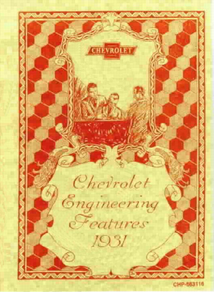1931 Chevrolet Engineering Features